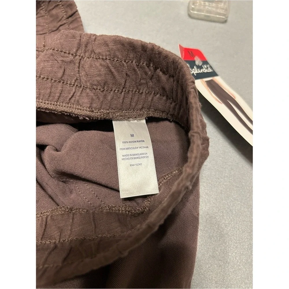 Splendid Women's‎ Jogger Pants in Purplish  Brown.